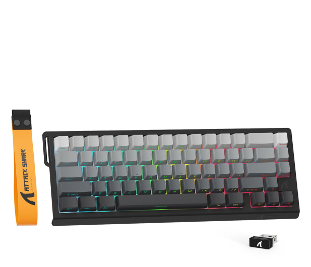 Attack Shark X68PRO HE Wireless Rapid Trigger 8kHz/128kHz Poron gradient 6972792471075 - 1349535 - zdjęcie 2